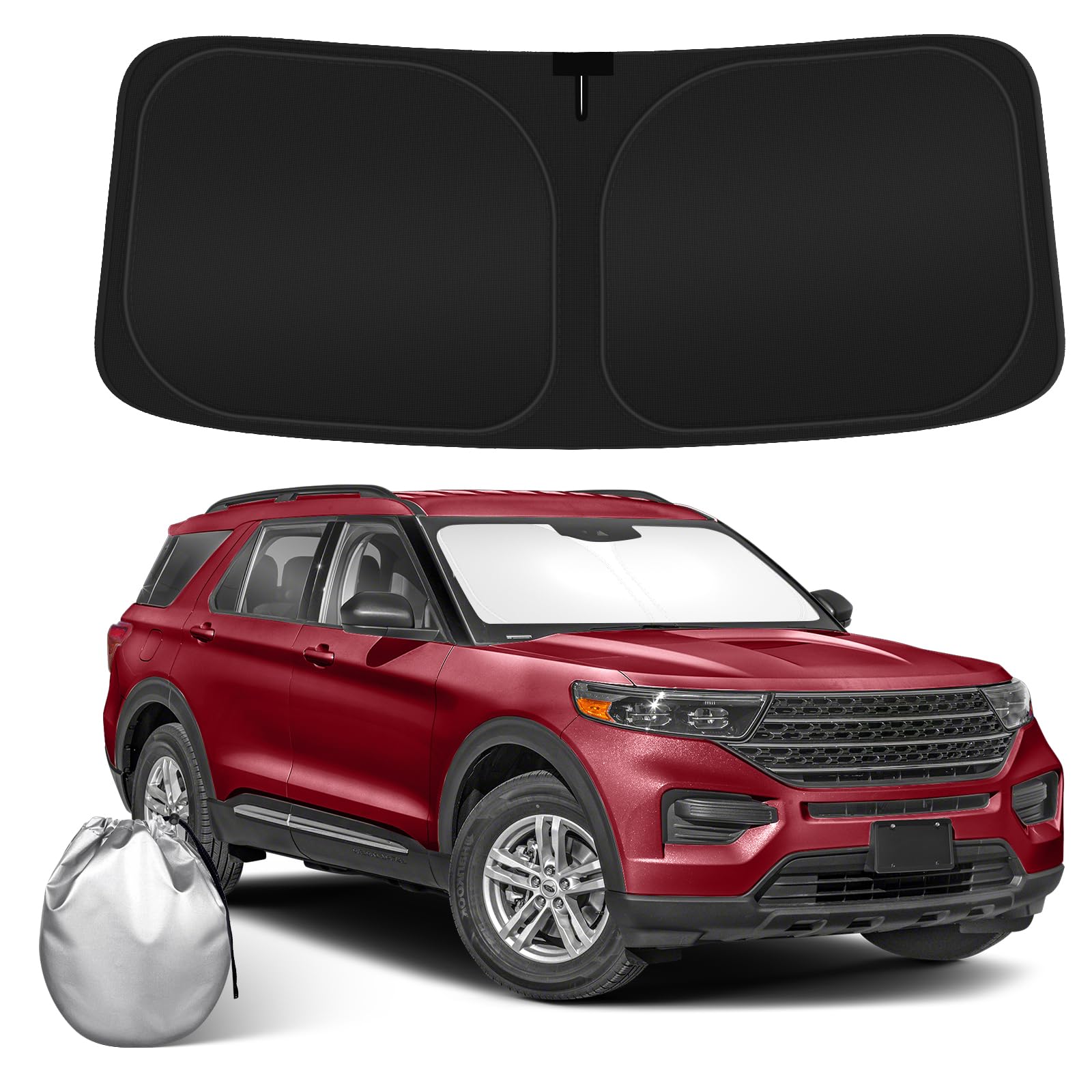 Amazon.co.jp: 車用フロントガラスサンシェード 2020 2021 2022 2023